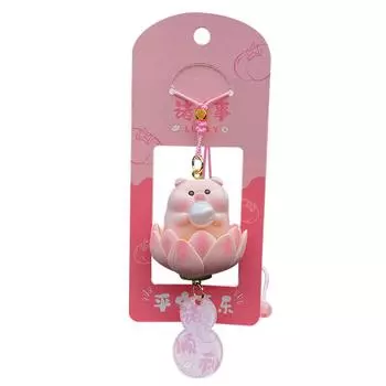 Автомобильный брелок для зеркал заднего вида Автомобильный брелок с мультяшным принтом, подвеска-качалка, шикарные зеркала заднего вида, модные украшения для автомобиля, стильный автомобиль spain