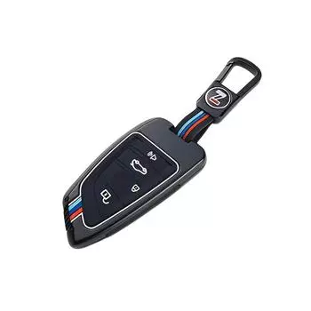 Автомобильный брелок из цинкового сплава силикона, стильный, цветной, сменный, противоударный, съемный, защитный чехол для пульта дистанционного управления