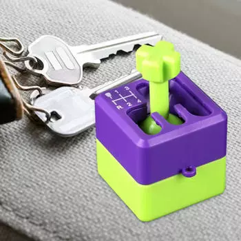 Автомобильный брелок-шестерня, креативная автоматическая модель, новинка, игрушки, подарки оранжевый