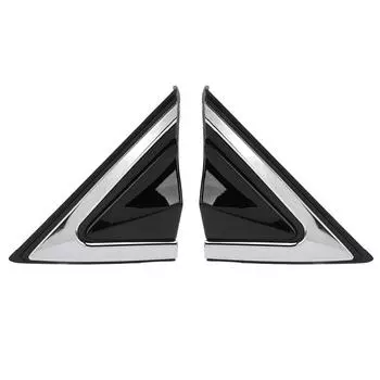 Автомобильный брызговик, угловая крышка стойки, устойчивая к деформации, глянцевый черный стильный вид, стойка наружного зеркала Left: 861804Z000