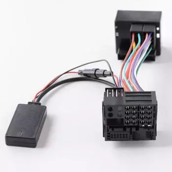Автомобильный BT Bluetooth адаптер модуль для BMW E39 E46 3 серии радио стерео Aux кабель адаптер музыкальный приемник громкой связи CHINA