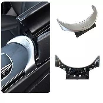 Автомобильный центральный консольный подлокотник ящик для хранения переключатель кнопка крышка A2056803407 для Mercedes BENZ C Class GLC260 GLC300 C180 чёрный