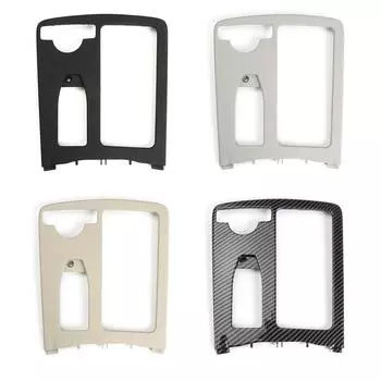 Автомобильный центральный подлокотник отделка подстаканник рамка крышка модификация запасные части чёрный