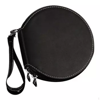 Автомобильный чехол для CD-дисков, держатель для DVD-дисков, водонепроницаемый портативный органайзер для хранения, сумка-кошелек для дома Black