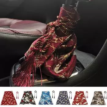 Автомобильный чехол для рычага переключения передач Katana, чехол для защиты от пыли, японский стиль, защитный чехол для рычага переключения передач