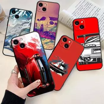 Автомобильный чехол для телефона iPhone Samsung Galaxy Redmi Xiaomi Oppo OnePlus Note SA 7 8 9 10 11 12 13 14 20 21 22 23 53 54 Pro Max Plus Ultra TPU Soft iPhone 6 or 6S