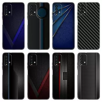 Автомобильный чехол из углеродного волокна для телефона Xiaomi Redmi 7 7A 8A 9i 9A 9C 10 10A 10C K20 Note 5 6 Mi 8 9 9T Pro A2 Lite A3 6X Mix 3, чехол Xiaomi Mi Mix 3