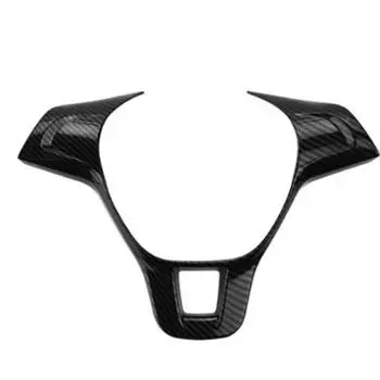 Автомобильный чехол на руль ABS, декоративный чехол для Volkswagen Vw Golf 7 Gti Mk7 Polo 2014 2015 Passat B7 B8 Jetta Mk5 Mk6 2015