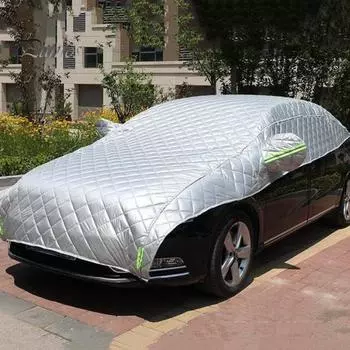 Автомобильный чехол от града, светоотражающий дизайн, износостойкий, устойчивый к царапинам, полное покрытие, универсальное, простая установка, одеяло от града, автомобильный чехол A