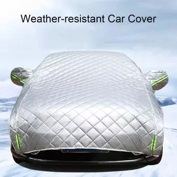 Автомобильный чехол от града, светоотражающий дизайн, износостойкий, устойчивый к царапинам, полное покрытие, универсальное, простая установка, одеяло от града, автомобильный чехол D