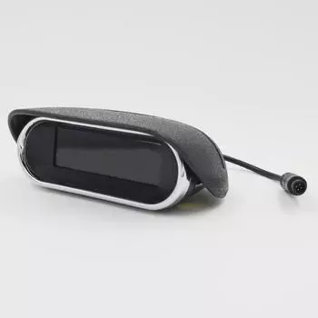 Автомобильный датчик парковки автомобиля Радар заднего хода Электроника Автоматический детектор Комплект помощи при движении задним ходом Голосовой зуммер Парктроник 6 датчиков NY9090-6 чёрный