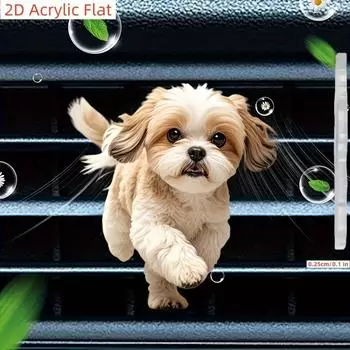 Автомобильный дефлектор вентиляции Клипсы для духов 2D Освежитель воздуха Диффузор Кондиционирование Ароматерапия Клипса для духов Украшение салона автомобиля