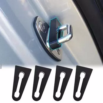 Автомобильный демпфер двери для SKODA Автомобильный шумоглушитель двери Демпфер Буфер Грохот Скрипы Глухой звукоизоляционный уплотнитель Автомобильный аксессуар