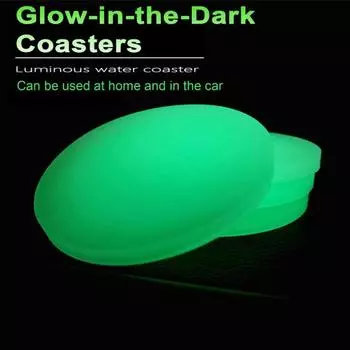 Автомобильный держатель для чашек, нескользящая термостойкая светящаяся конструкция, автомобильный аксессуар, автомобильная подставка для воды для удобного расположения кружки 1pc