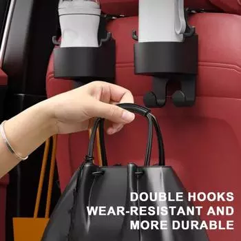 Автомобильный держатель для чашки, сиденье, простая установка, крепление на спинку, органайзер, многофункциональный ящик для хранения, держатель для телефона