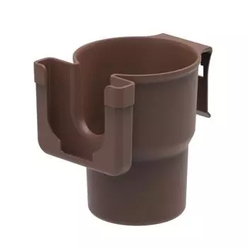 Автомобильный держатель для чашки, удобный безопасный доступ для вождения, экологически чистый полипропилен, простой в установке держатель для чашки с чайной водой бежевый