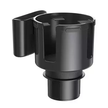 Автомобильный держатель для чашки, вращающийся на 360 градусов, удобный, прочный, нескользящий, тонкий, качественный держатель для телефона, стабильный, 2 в 1, автомобильная стойка для хранения