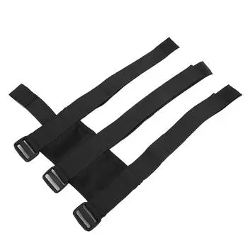 Автомобильный держатель для крепления огнетушителя, регулируемый ремень, подходит для Jeep Wrangler TJ YJ JK чёрный