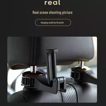 Автомобильный держатель для мобильного телефона на спинку сиденья - многофункциональный, невидимый, органайзер для заднего сиденья красный