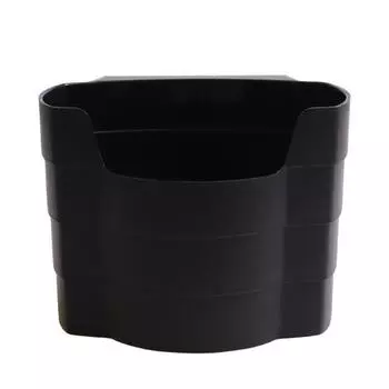 Автомобильный держатель для напитков большой емкости, чехол-клип для телефона, автомобильное крепление для вентиляционного отверстия, коробка для хранения бутылок безалкогольных напитков, воды, кофейной чашки чёрный