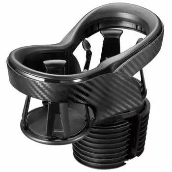 Автомобильный держатель для напитков CARMATE Quattro X Twin Cup Holder Carbon Style DZ523