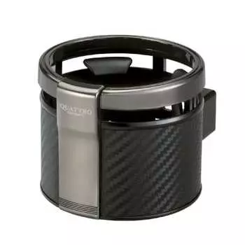 Автомобильный держатель для напитков CARMATE Quattro Carbon Style с покрытием DZ265