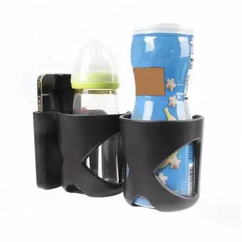 Автомобильный держатель для напитков, многофункциональный держатель для напитков на спинку сиденья, удобный органайзер, экономящий место, многоразовый держатель для хранения кофе чёрный
