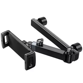 Автомобильный держатель для планшета, подголовник, крепление для телефона, подставка под подголовник, регулируемая подставка, совместимая со всеми сотовыми телефонами и планшетами