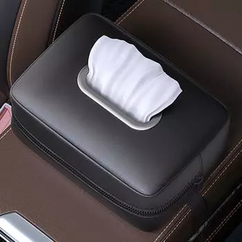 Автомобильный держатель для салфеток, диспенсер для салфеток на сиденье автомобиля, чехол для коробки с салфетками, поддержание порядка в автомобиле, автомобильный органайзер, декоративная коробка для салфеток на заднее сиденье автомобиля