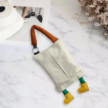 Автомобильный держатель для салфеток, подвесная сумка, органайзер для бумажных полотенец белый