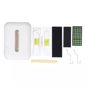 Автомобильный держатель для салфеток с твердыми духами, водонепроницаемый, простой в использовании, временный парковочный номер, подставка для телефона