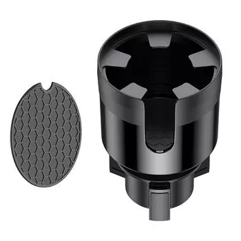 Автомобильный держатель для стакана, расширитель, держатель для кофейных напитков, удлинитель, адаптер для больших бутылок, кружек Type 3 чёрный