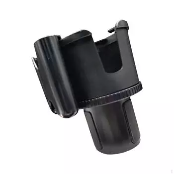 Автомобильный держатель для стакана с расширителем и телефоном, многофункциональный, регулируемый, черный, 2 в 1, для напитков