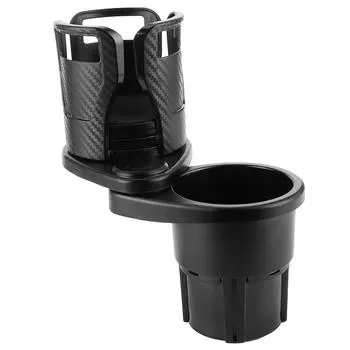 Автомобильный держатель для стакана с водой 2 в 1, вращающийся на 360 градусов, универсальный держатель для бутылок на сиденье автомобиля