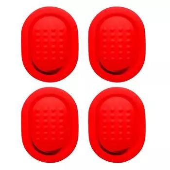 Автомобильный держатель для стакана с водой, ограничитель, противоскользящие стабилизаторы для стакана, 4 шт., держатель для бутылок с защитой от сотрясений, аксессуары для салона автомобиля чёрный