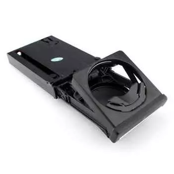 Автомобильный держатель для стакана, стабильная конструкция, стеклянная подставка, прямая замена автозапчастей чёрный