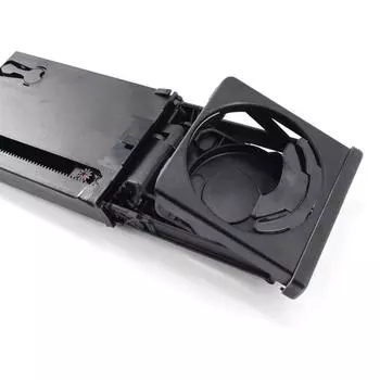 Автомобильный держатель для стакана, выдвижной держатель для передней панели автомобиля, складная подставка для стакана, совместимая с моделями A4 B6 B7 1998-2008 гг. Аксессуары чёрный