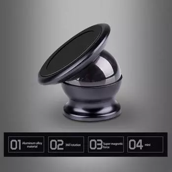 Автомобильный держатель для телефона, безопасный на 360°, вакуумный, с золотым магнитным покрытием, устойчивый к притяжению, нескользящая поддержка, универсальный авто золотистый