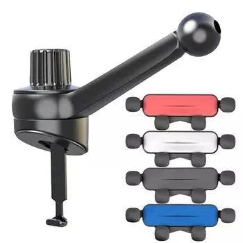 Автомобильный держатель для телефона Gravity для BYD Atto 3 BYD Yuan Plus 2024 2024, кронштейн для сотового телефона с воздуховыпускным отверстием, автоматическое крепление для смартфона синий