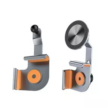 Автомобильный держатель для телефона iPhone 14 13 12 Pro Max с MagSafe для 6-18 мм автомобильного навигационного экрана, боковое крепление на магните