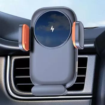Автомобильный держатель для телефона из АБС-пластика, беспроводное зарядное устройство, автомобильное крепление для телефона, крепление для телефона, гибкий автомобильный держатель для телефона, зарядное устройство