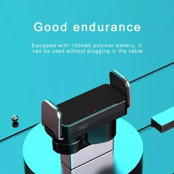 Автомобильный держатель для телефона из алюминиевого сплава, вращающийся на 360°, устойчивый, зеркальный, черный, с воздухозаборником, зажимного типа, кронштейн для крепления телефона, автомобильные аксессуары