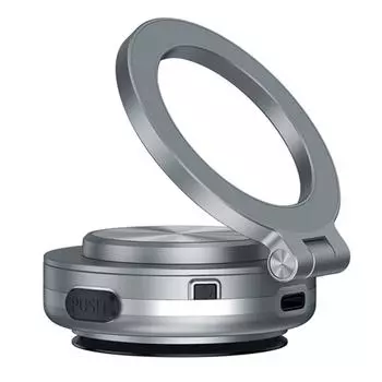 Автомобильный держатель для телефона Магнитный автомобильный держатель для сотового телефона для iPhone Все телефоны (белый)