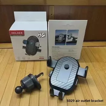Автомобильный держатель для телефона на вентиляционную решетку с датчиком гравитации для навигации, поддержка защиты от сотрясений S029 Air outlet car mount