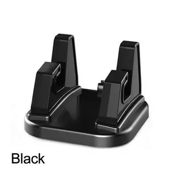 Автомобильный держатель для телефона Подставка Вращающийся Настольный Приборная панель Наклейка Держатель для мобильного телефона Крепление Кронштейн Поддержка GPS AVE чёрный