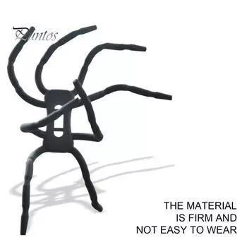 Автомобильный держатель для телефона Регулируемая ручка Универсальная многофункциональная гибкая стабильная декоративная портативная автомобильная настольная подставка для телефона-паука с поддержкой крепления белый