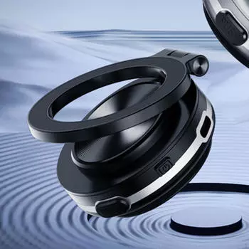 Автомобильный держатель для телефона с присоской, вращающийся на 360°, подставка для телефона чёрный