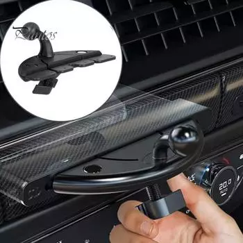 Автомобильный держатель для телефона с разъемом CD, вращающийся на 360 градусов, с противоскользящей накладкой, универсальный держатель для смартфона Samsung/MP3 C