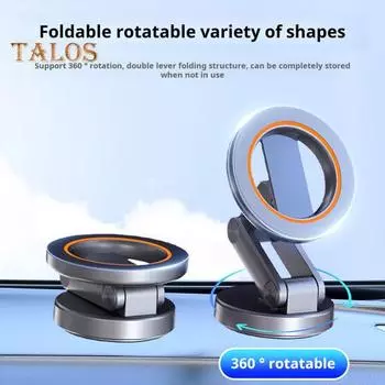 Автомобильный держатель для телефона с самой сильной присоской, вращающийся на 360 градусов, подставка для мобильного телефона, крепление для вентиляционного отверстия в лобовом стекле на приборной панели чёрный
