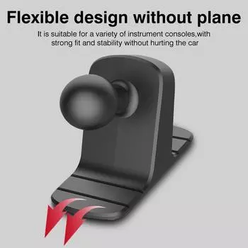 Автомобильный держатель для телефона с шаровой головкой 17 мм, подставка на вентиляционное отверстие, крепление на приборную панель, присоска, противоскользящий кронштейн, автомобильные аксессуары